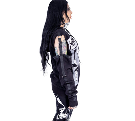 Heartless My Inner Killer Unisex Hood | Black