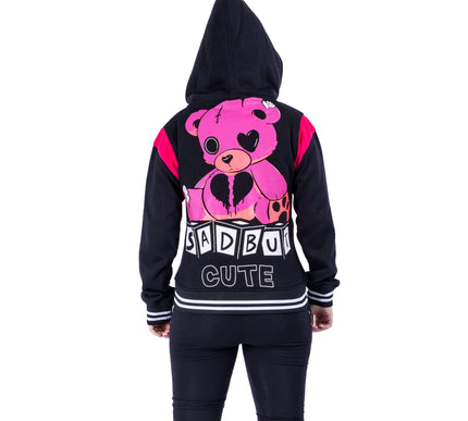 Cupcake Cult Sad But Cute Varsity Jacket