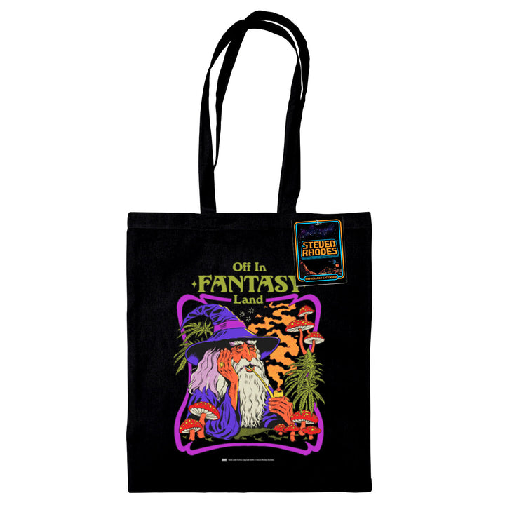 Steven Rhodes Tote Bag Off In Fantasy Land
