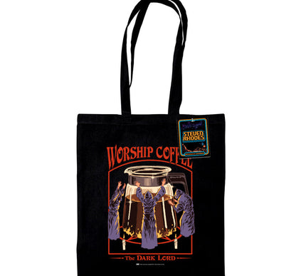 Steven Rhodes Tote Bag Worship Coffee