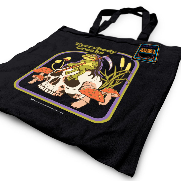 Steven Rhodes Tote Bag Everybody Croaks