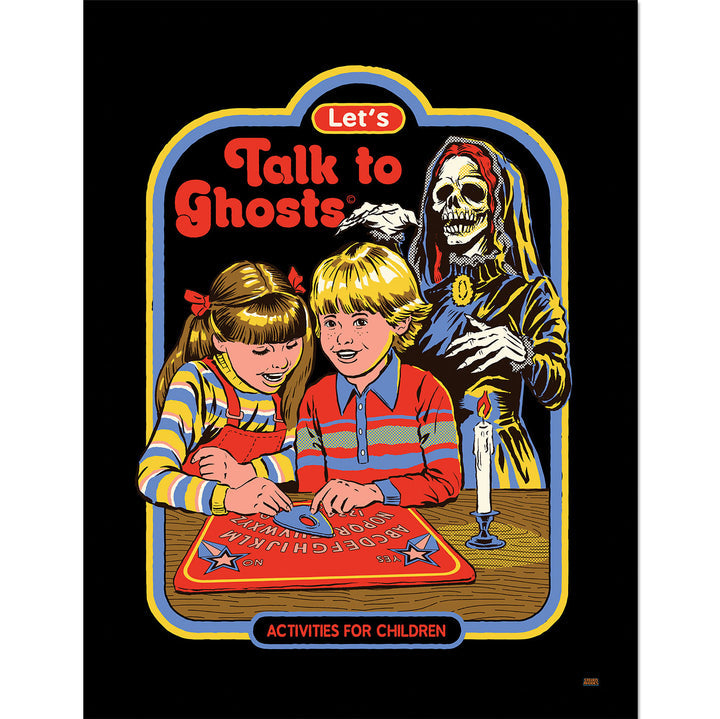 Steven Rhodes lets Talk To Ghosts Framed Print