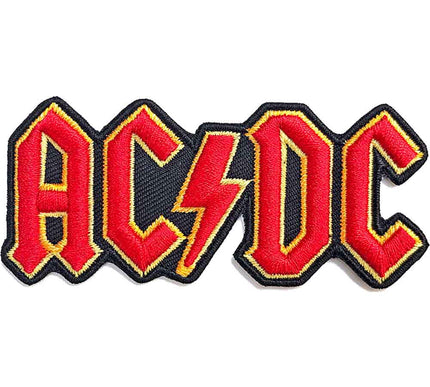 AC/DC Standard Patch | Cut Out 3D Logo