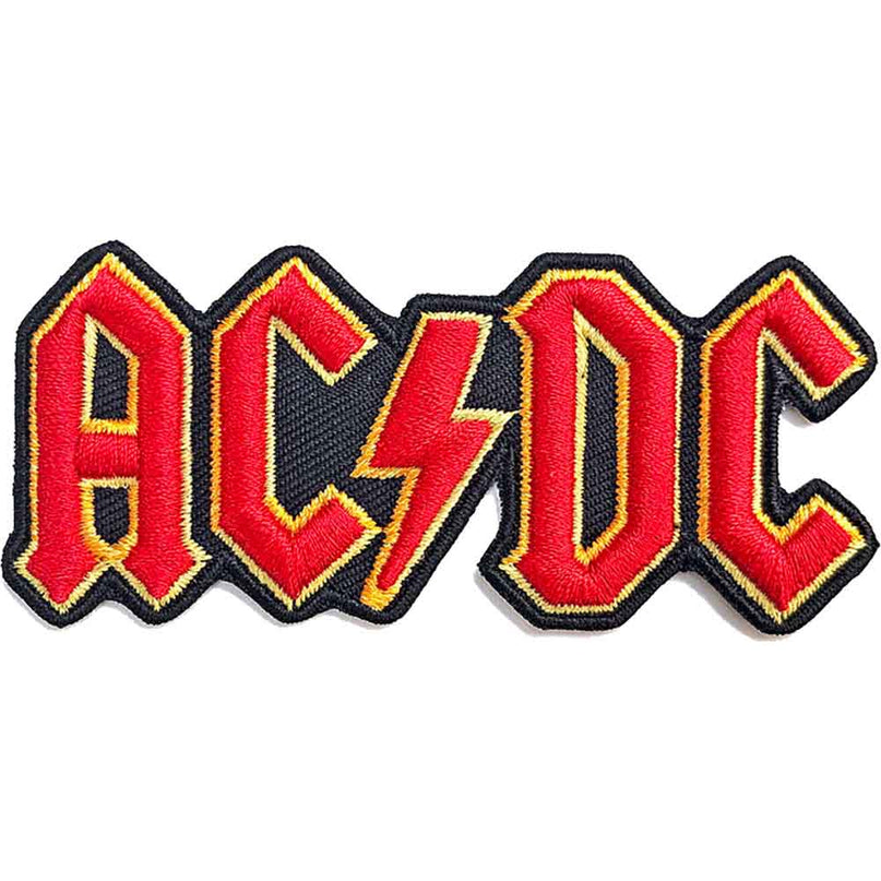 AC/DC Standard Patch | Cut Out 3D Logo