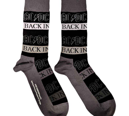 AC/DC Socks | Back In Black