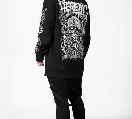 Killstar Anders Zip-Up Hoodie