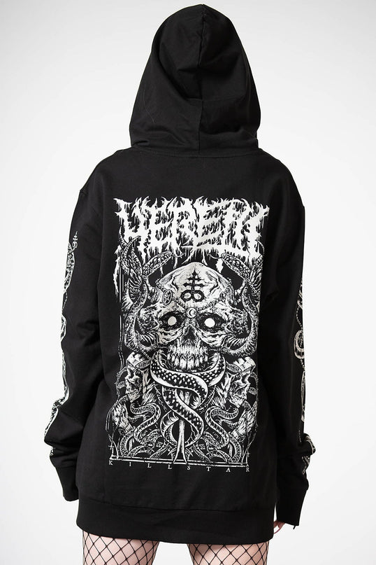 Killstar Anders Zip-Up Hoodie