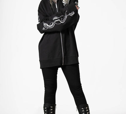 Killstar Anders Zip-Up Hoodie