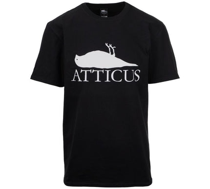 Atticus Brand Logo T-Shirt | Black