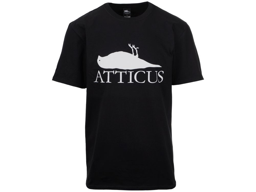 Atticus Brand Logo T-Shirt | Black