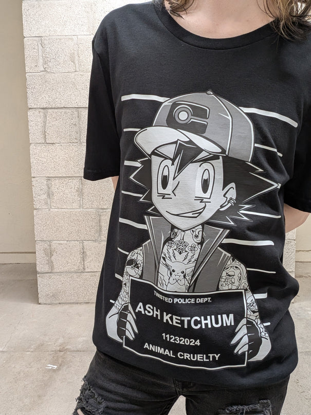 Twisted Apparel Ash Mugshot T-Shirt