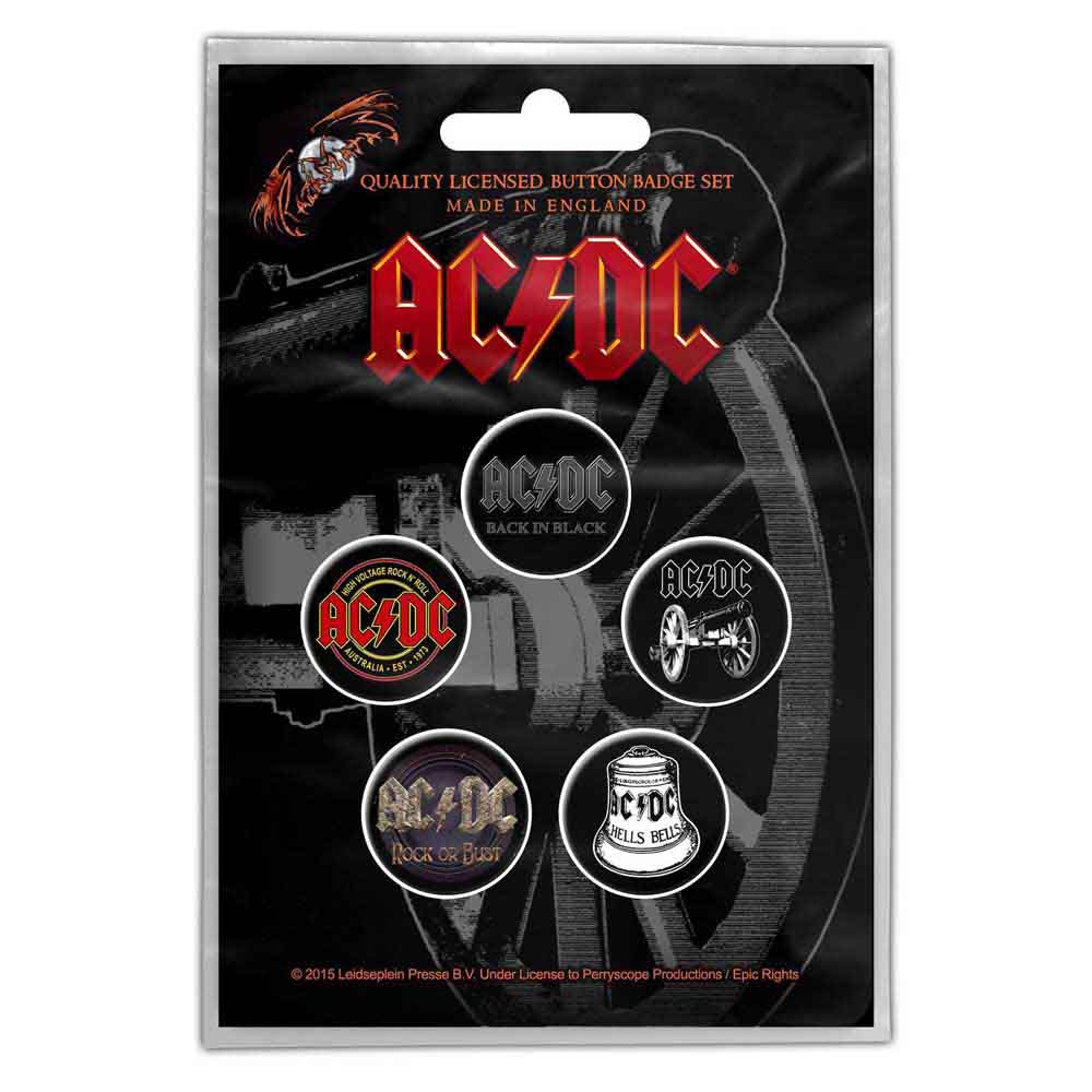 AC/DC Button Badges | For Those About To Rock