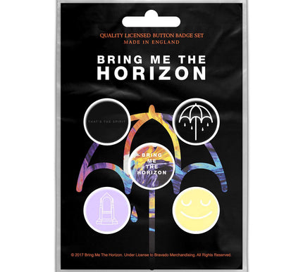 Bring Me The Horizon Thats The Spirit Button Badge Pack