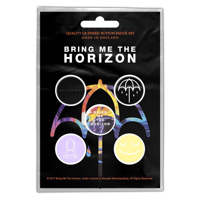 Bring Me The Horizon Thats The Spirit Button Badge Pack