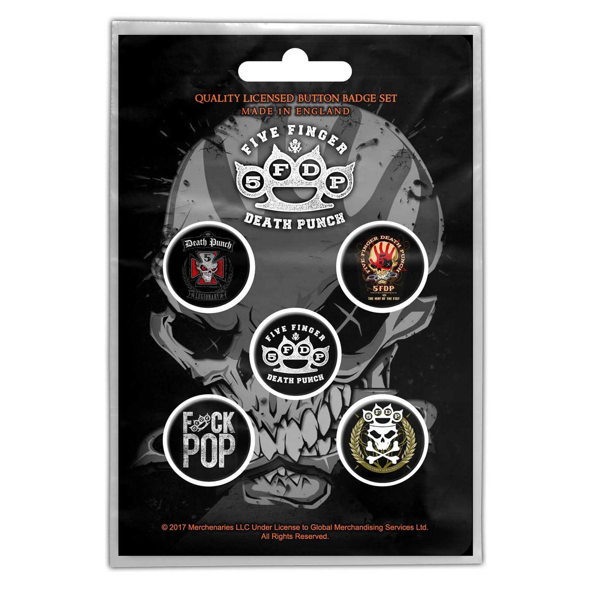 5FDP Button Badge Pack | Logos