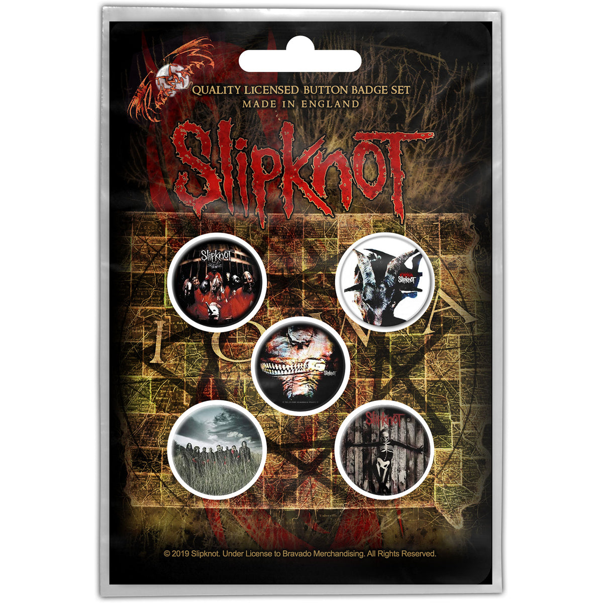 Slipknot Button Badges | Albums