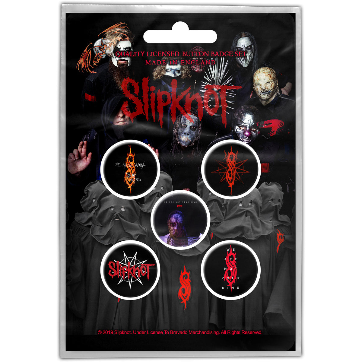 Slipknot Button Badges | We Are Not Your Kind