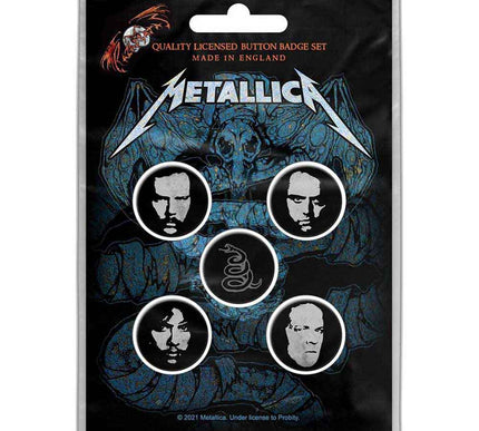 Metallica Wherever I May Roam Button Badge Pack