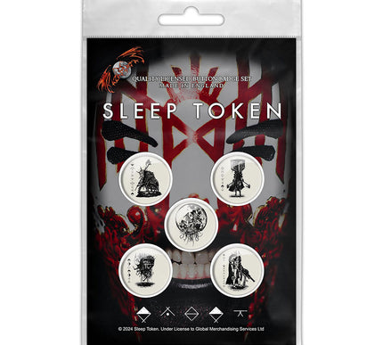 Sleep Token Badge Pack | Vessel Mask