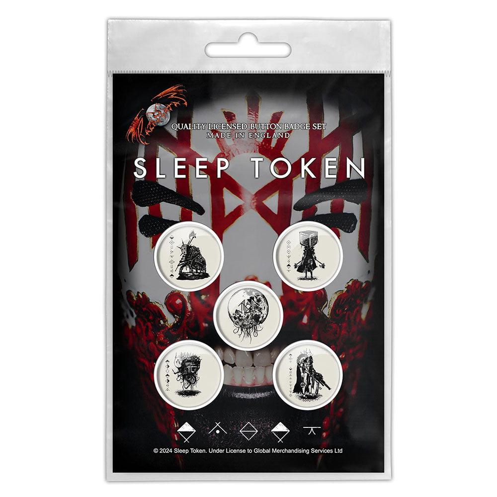 Sleep Token Badge Pack | Vessel Mask