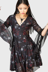 Killstar Bellflora Mesh Dress