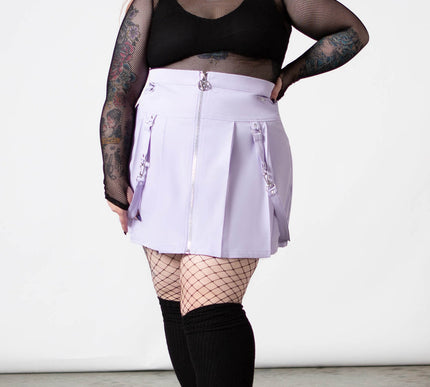 Killstar Blaire B*tch Mini Skirt | PASTEL LILAC