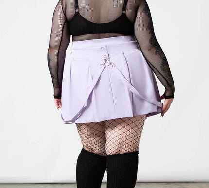 Killstar Blaire B*tch Mini Skirt | PASTEL LILAC