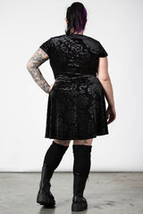 Killstar Blasphemia Keyhole Skater Dress