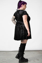 Killstar Blasphemia Keyhole Skater Dress