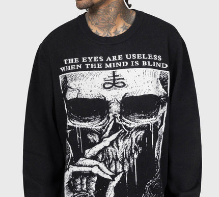 Killstar Blind Minds Knit Sweater