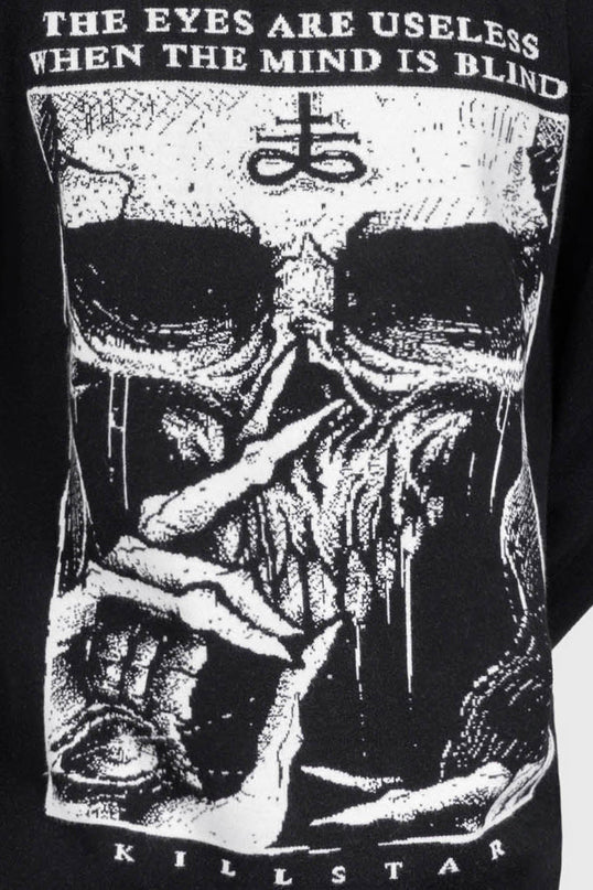 Killstar Blind Minds Knit Sweater