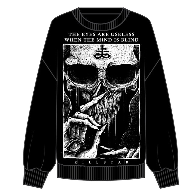 Killstar Blind Minds Knit Sweater