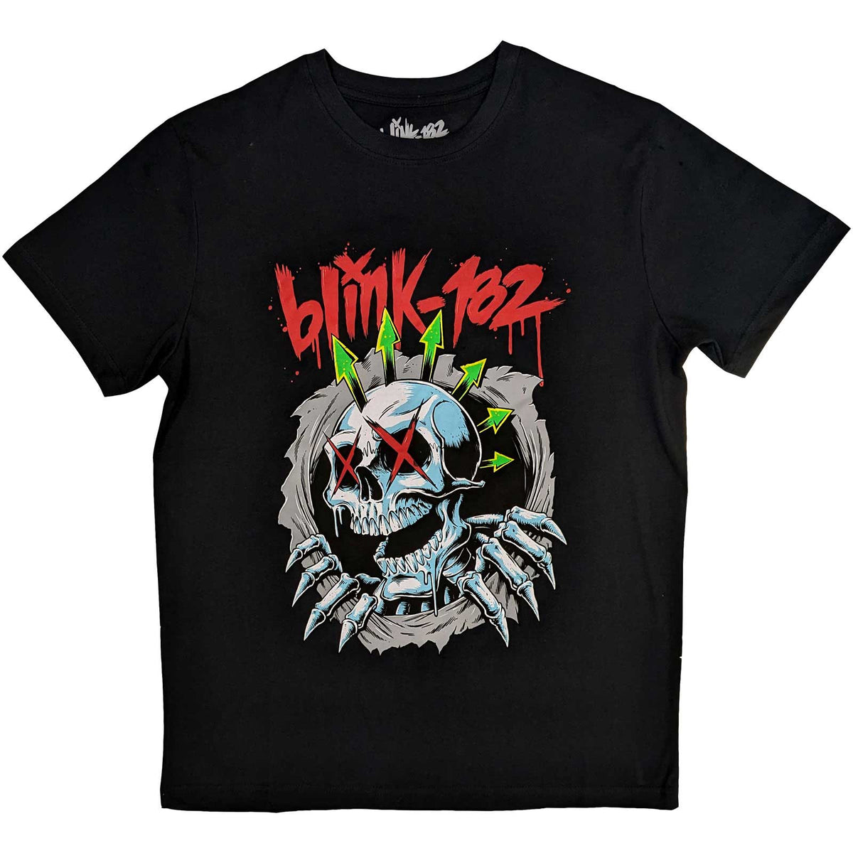 Blink 182 T-Shirt | Six Arrow Skull