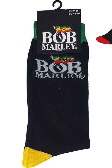 Bob Marley Logo Socks