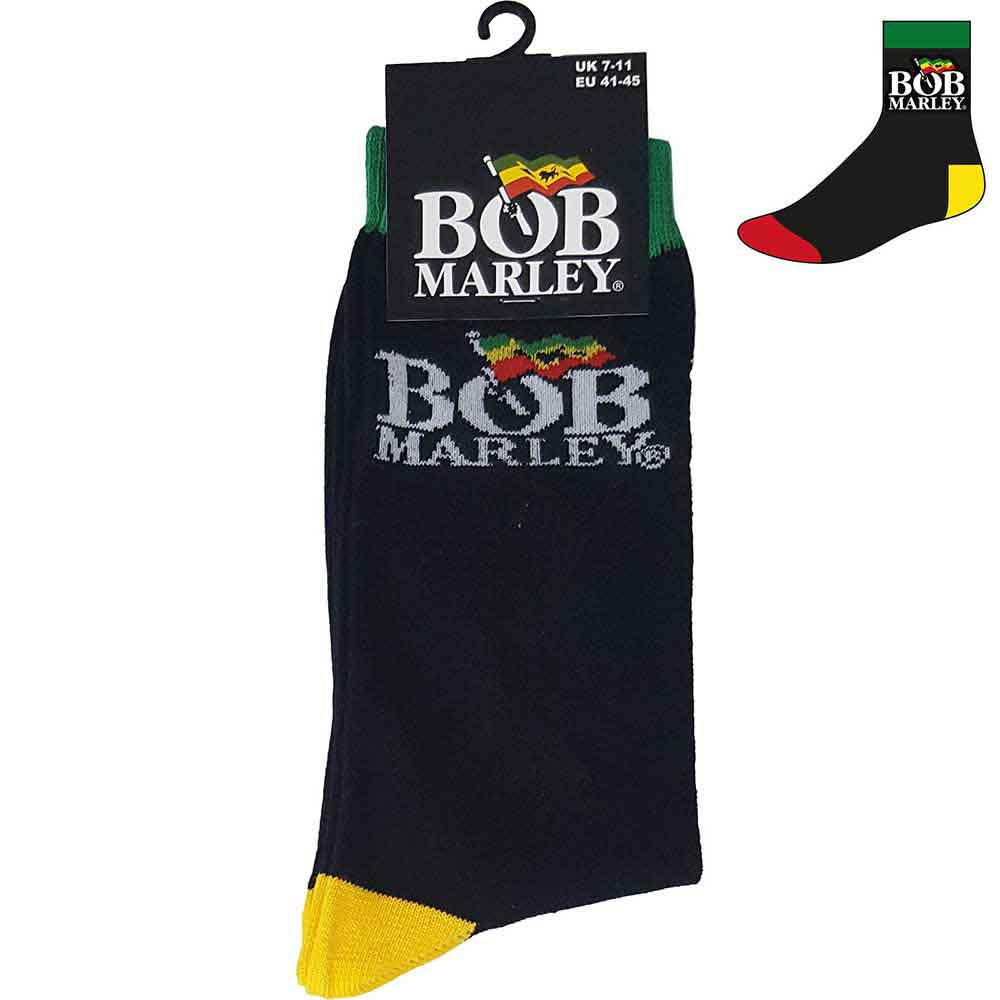 Bob Marley Logo Socks