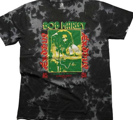 Bob Marley T-Shirt | Exodus Dip Dye