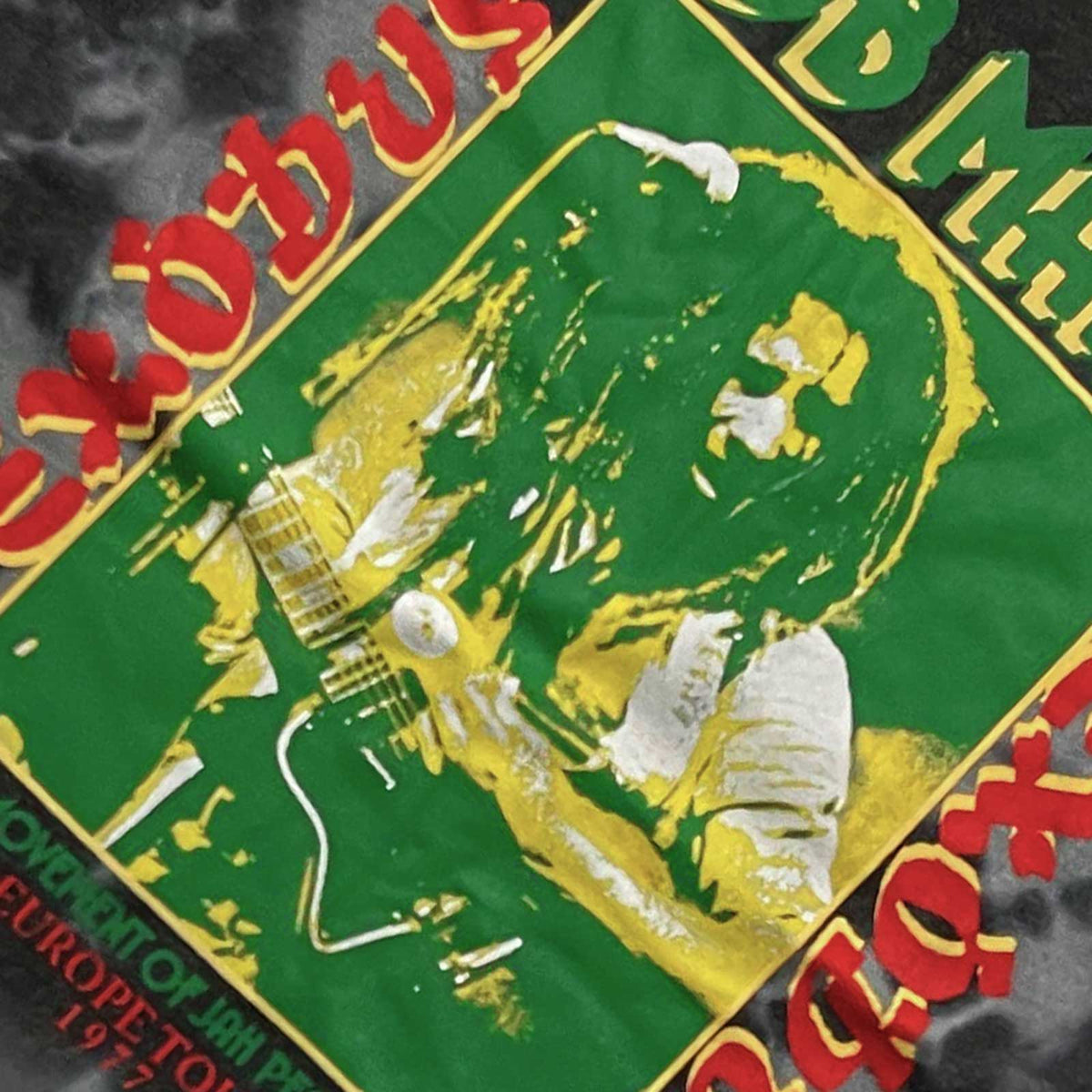 Bob Marley T-Shirt | Exodus Dip Dye