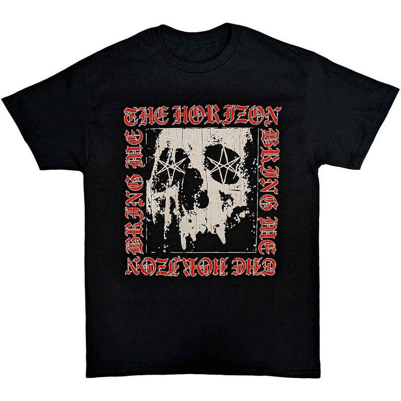 Bring Me The Horizon T-Shirt | Metal Logo Skull