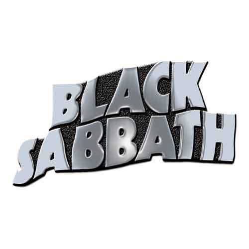 Black Sabbath Wavy Logo Pin Badge