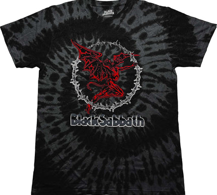 Black Sabbath T-Shirt | Red Henry Dip Dye