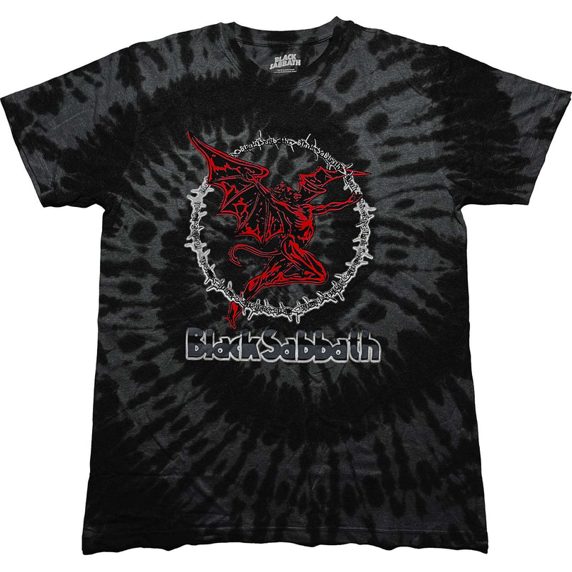 Black Sabbath T-Shirt | Red Henry Dip Dye