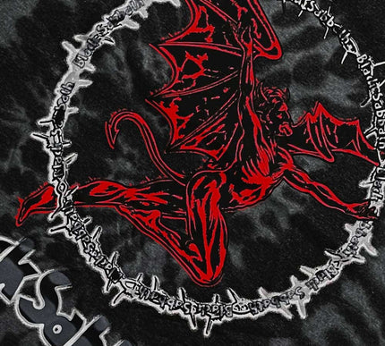 Black Sabbath T-Shirt | Red Henry Dip Dye