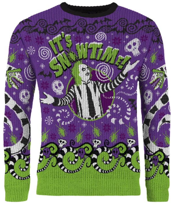 Beetlejuice Christmas Jumper