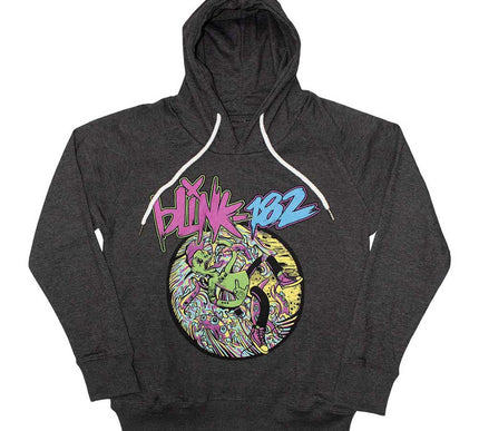 Blink-182 Hoody | Overboard Event Charcoal Grey