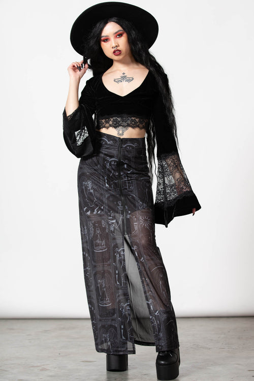 Killstar Chalise Maxi Skirt