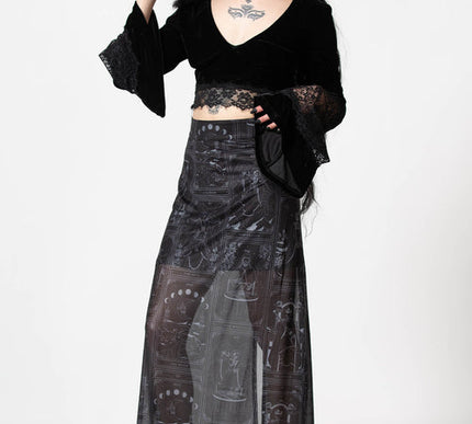 Killstar Chalise Maxi Skirt