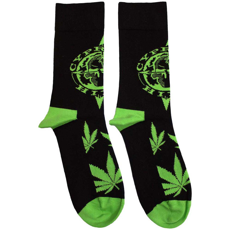 Cypress Hill Socks | Logo and Leaves