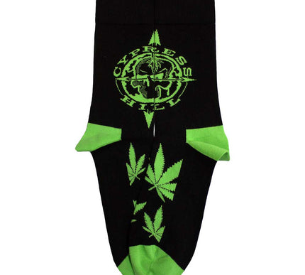 Cypress Hill Socks | Logo and Leaves