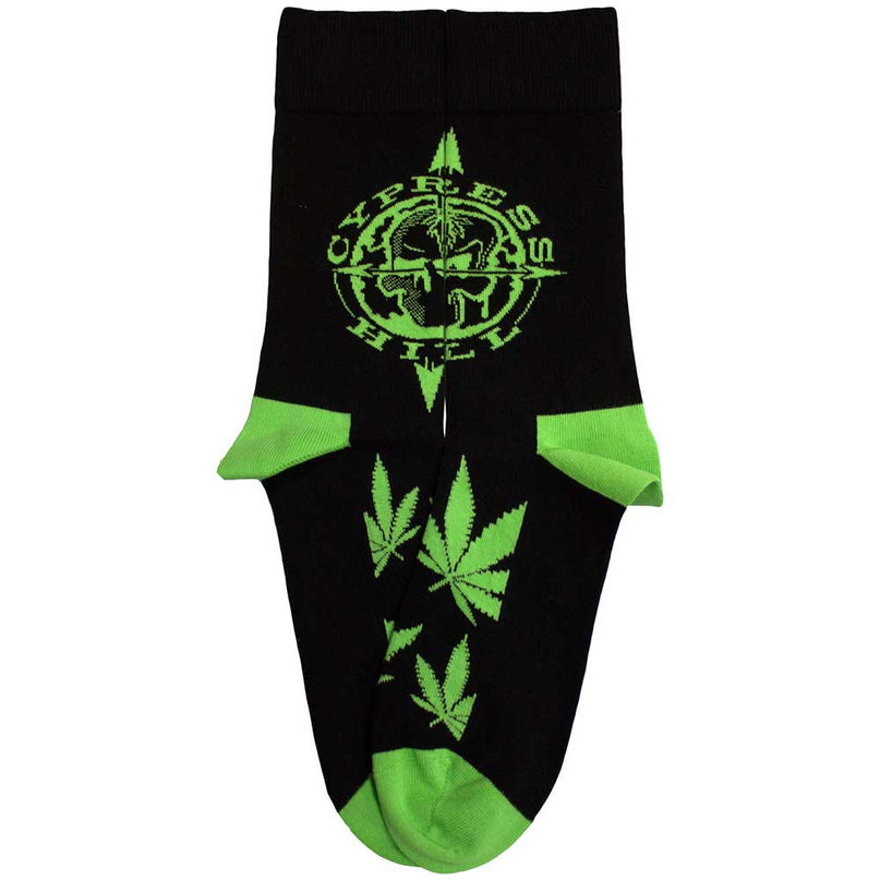 Cypress Hill Socks | Logo and Leaves