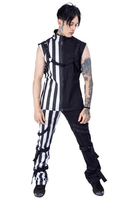 Heartless Cronus Vest | Black / White